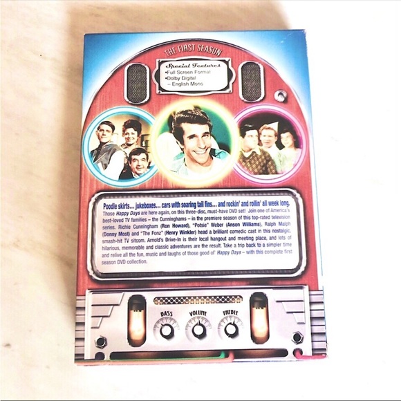 Happy Days First Season 1 One Sitcom Comedy Family TV Series Show DVD - Picture 2 of 4